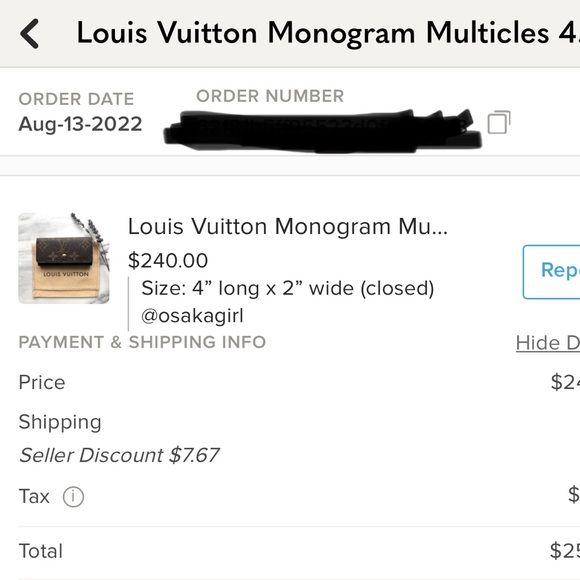 Louis Vuitton Monogram Multicles 4 Ring Key Holder - Picture 9 of 10